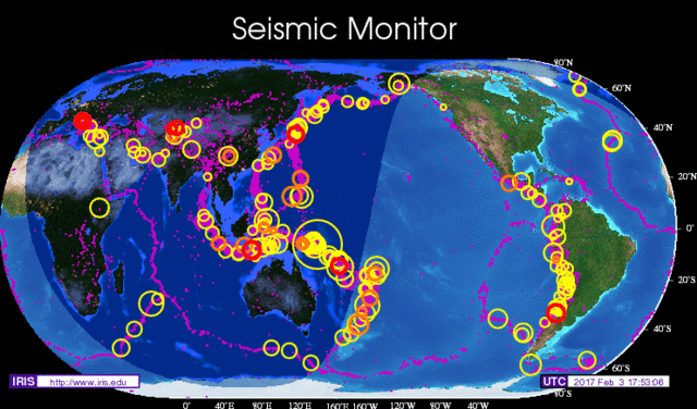 Seismic monitor